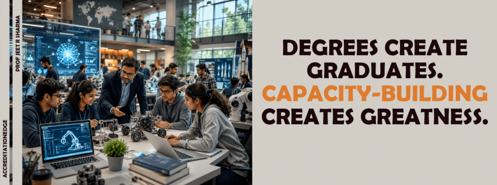 “Don’t just run a university. Build a destination for innovation.”