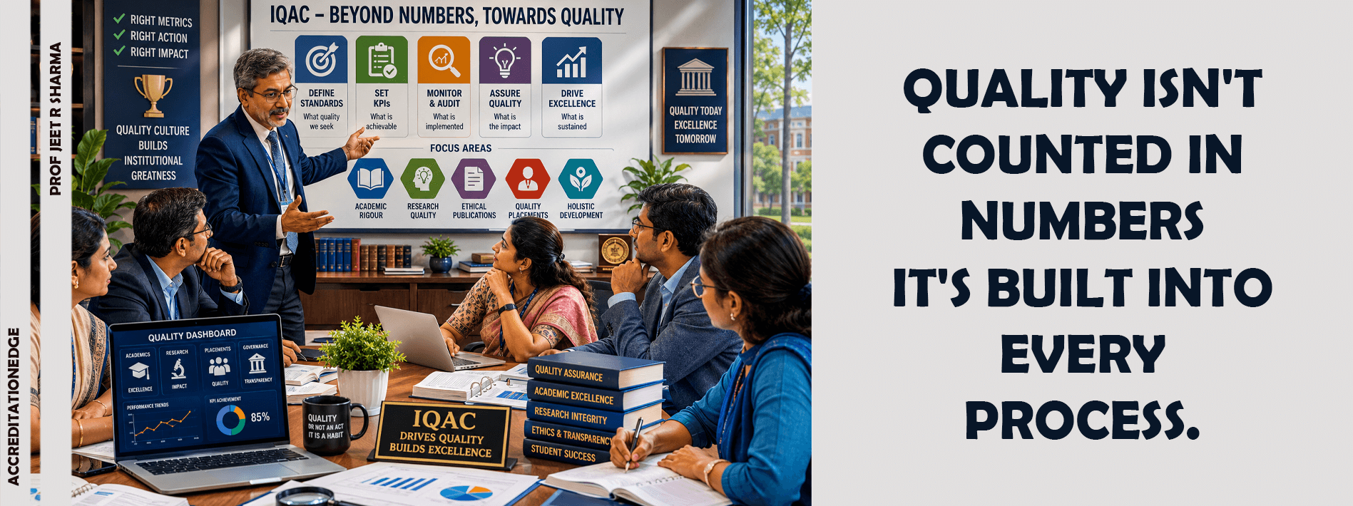 Heads of IQACs and the Yawning Gaps in Quality